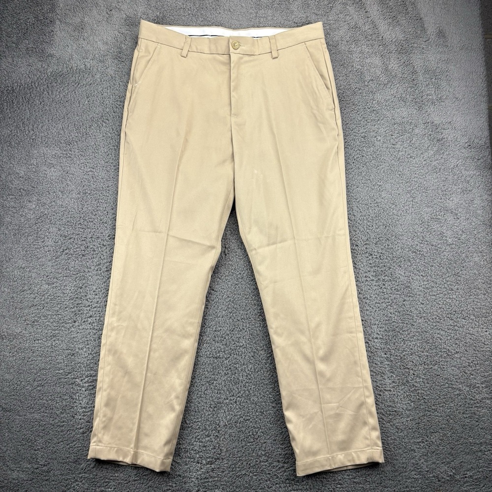 Amazon Essentials Pants Men 35x30 (35x29) Straight Khaki‎ Chino